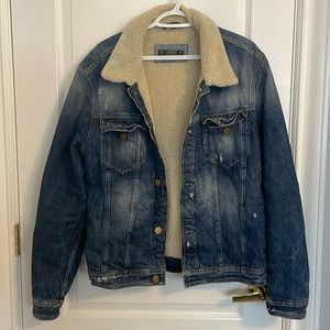 Jack & Jones Sherpa lined Denim Jacket